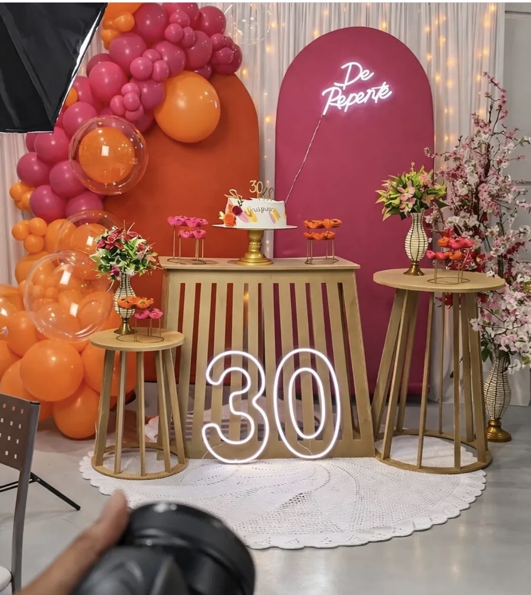 Mesa decorada