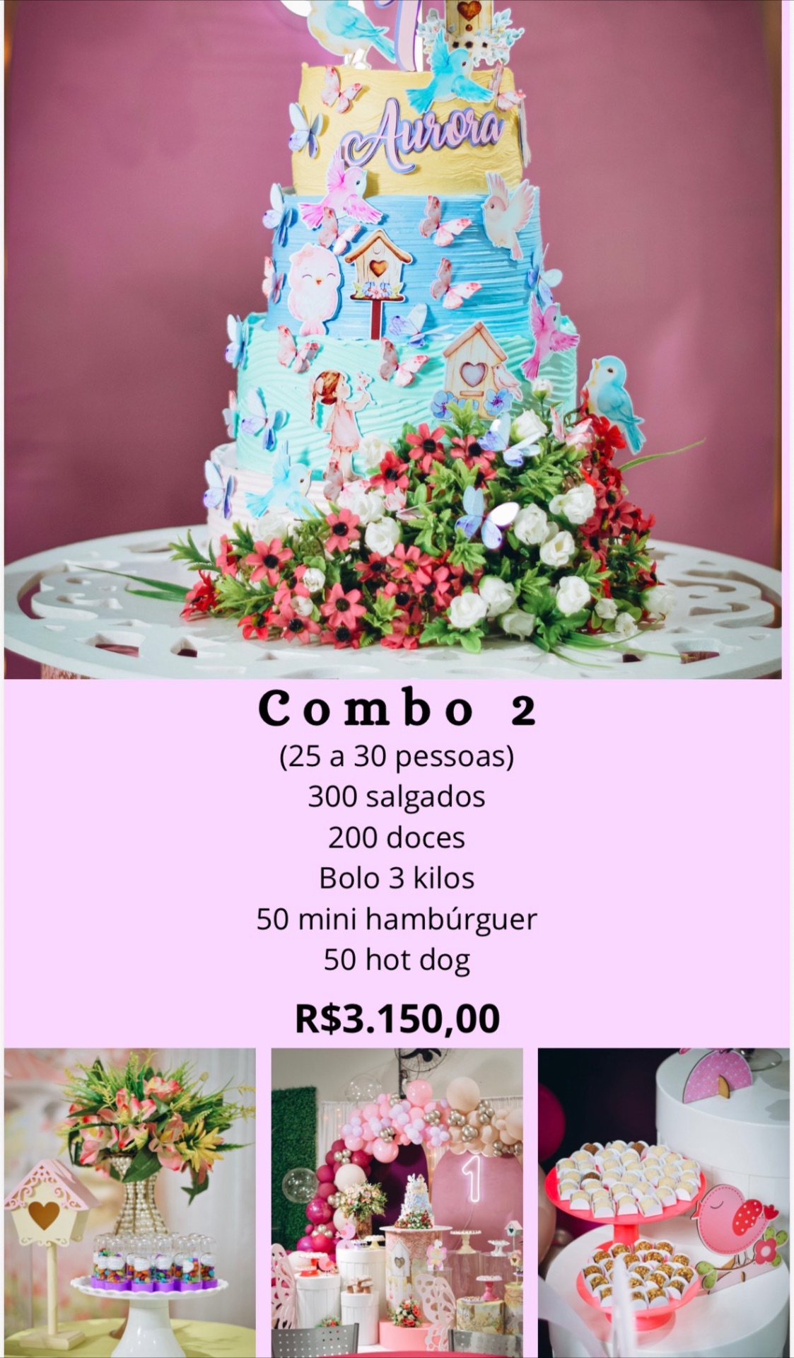 Tema Jardim Encantado